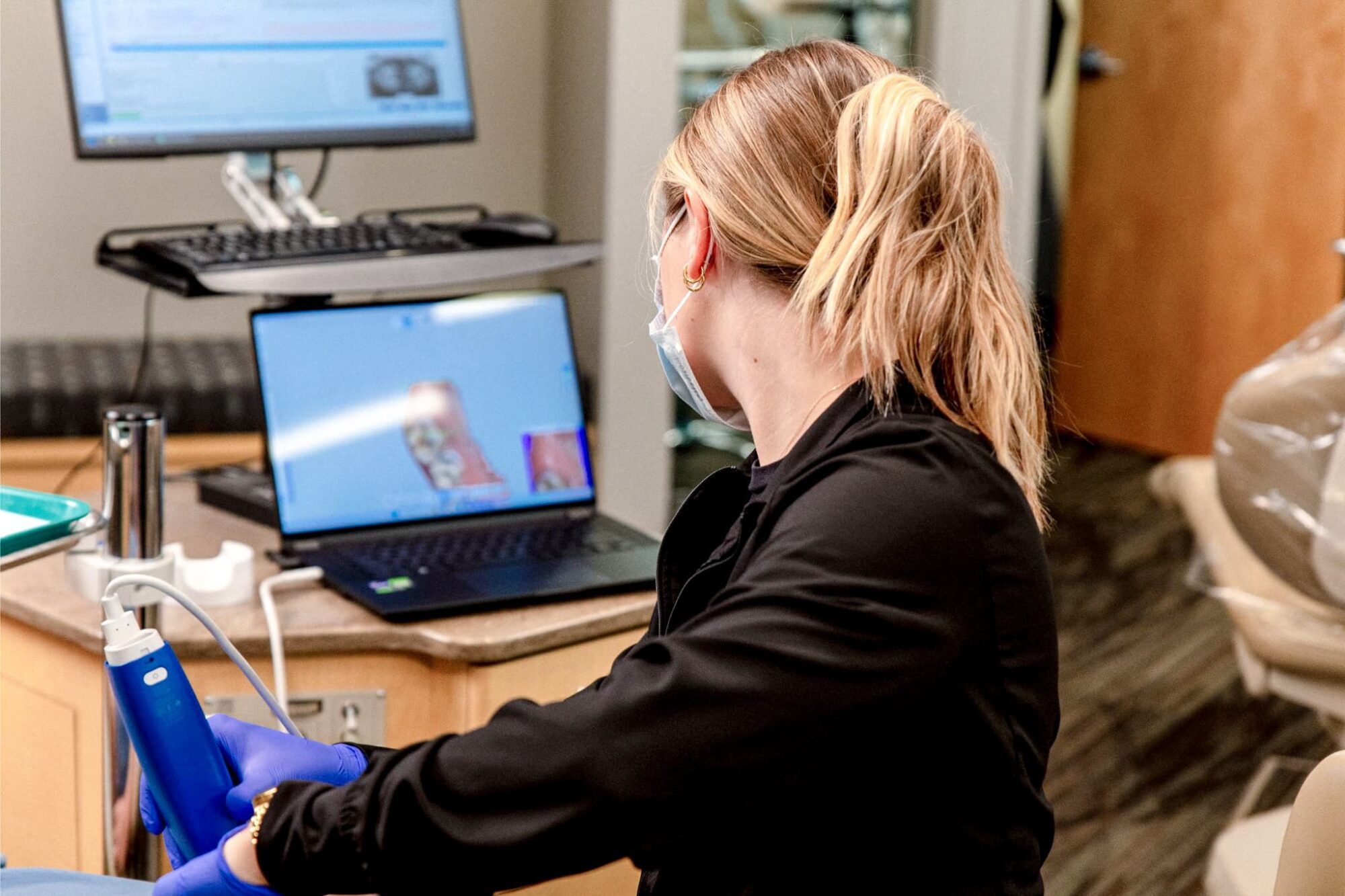 orthodontist fargo using intraoral scanner for aligner planning