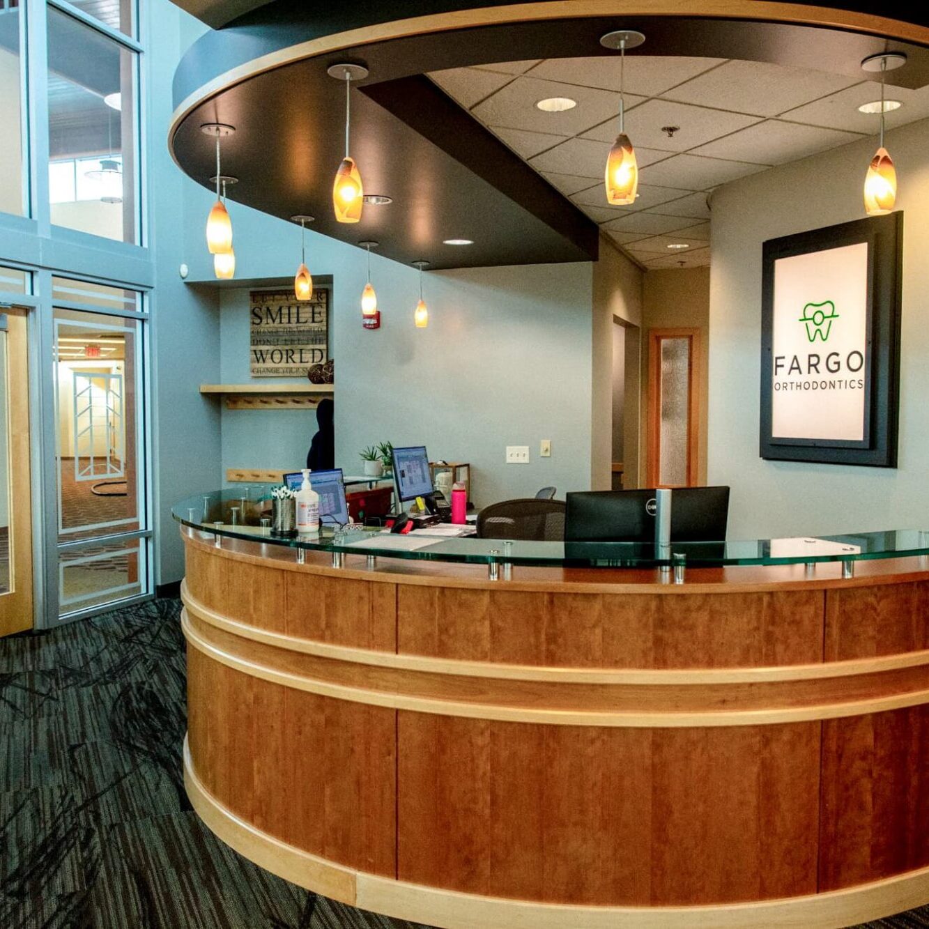 treatment bay at fargo orthodontist office